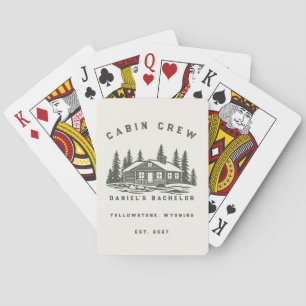 Jeu De Cartes Week-end de camping personnalisé pour enterrement