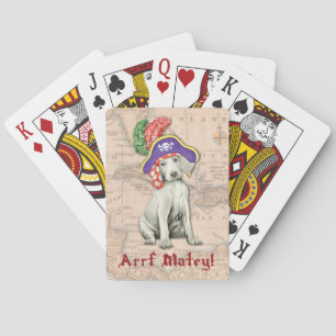 Jeu De Cartes Weimaraner Pirate Bicyclette Jouer Cartes