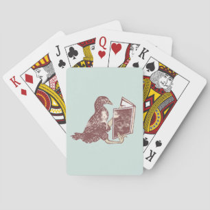 Jeu De Cartes Weka Bird Lire un livre