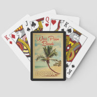 West Palm Beach Palm Tree Vintage voyage