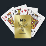 Jeu De Cartes Western Country Cowboy Mariage Monogram Groomsmen<br><div class="desc">Cadeaux personnalisés pour les groomsmen avec le thème vieux western cowboy. Décoré de casquette de cowboy avec police vintage occidentale. Le texte et la couleur sont modifiables à l'aide de l'outil de conception pour s'adapter à votre occasion. Obtenez ce cadeau de personnaliser pour les mariages, les célibataires, les fiançailles ou...</div>