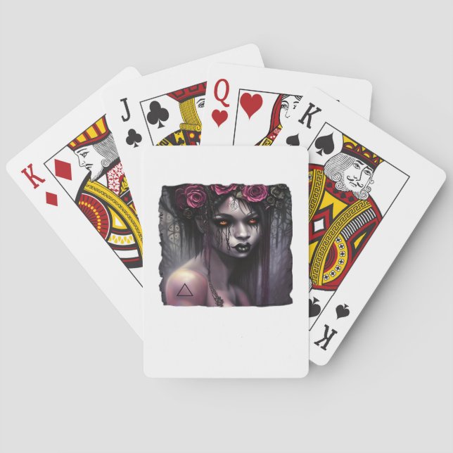 Jeu De Cartes Whimsigoth Classic Funny (dos)