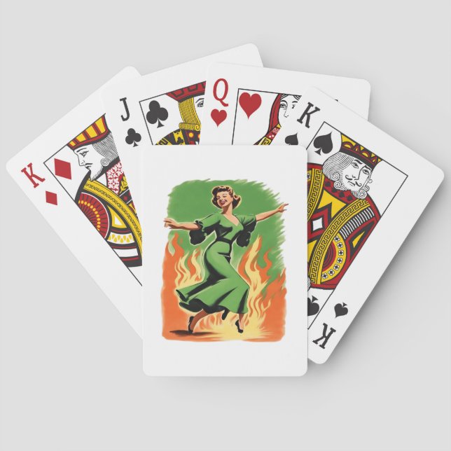 Jeu De Cartes Whimsigoth Goth Wall Art 90s Décor HECKINFAROUT Fu (dos)