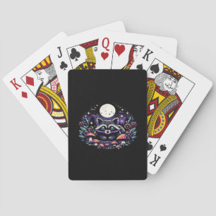 Jeu De Cartes Whimsigoth Raccoon Sous La Vinta Lune