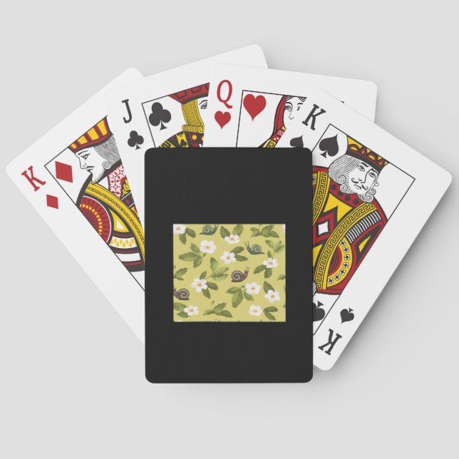 Jeu De Cartes Whimsigoth Snail Classic (dos)