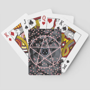 Jeu De Cartes WiizyWitch Magic Witch Cosmic Chat Pentacle Magick