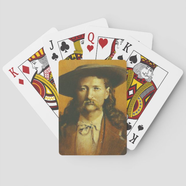 Jeu De Cartes Wild Bill Hickok Jouer aux cartes (dos)