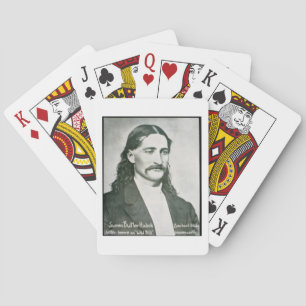 Jeu De Cartes 'Wild Bill' Hickok (photo b/w)