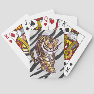 Jeu De Cartes Wild Me Tiger noir et blanc