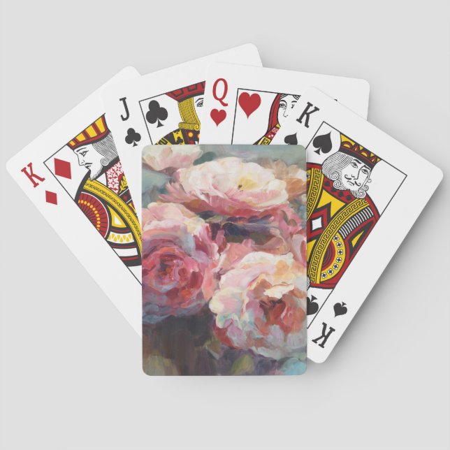 Jeu De Cartes Wild Pink Roses (dos)