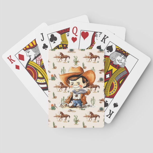 Jeu De Cartes Wild West (dos)