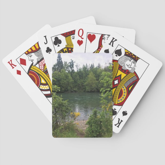 Jeu De Cartes Willamette River, Elijah Bristow State Park (dos)