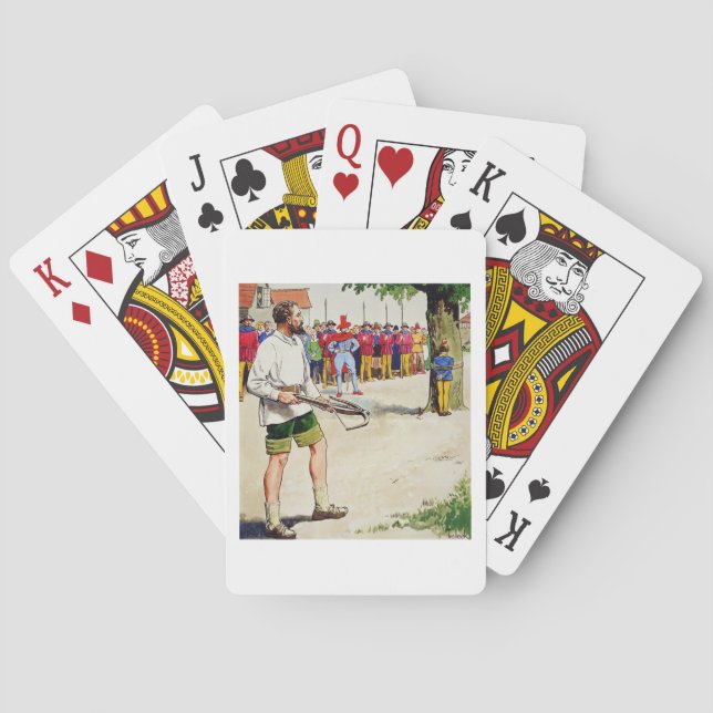 Jeu De Cartes William disent, des "piaulements dans le passé", (dos)
