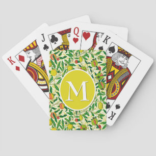 Jeu De Cartes William Morris Fruit exotique, Citron