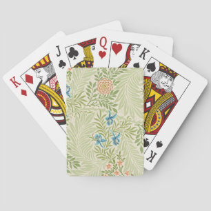 Jeu De Cartes William Morris Larkspur Motif floral
