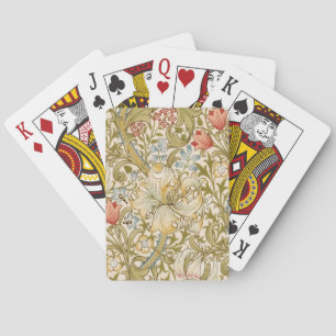 Jeu De Cartes William Morris Lily Art Nouveau