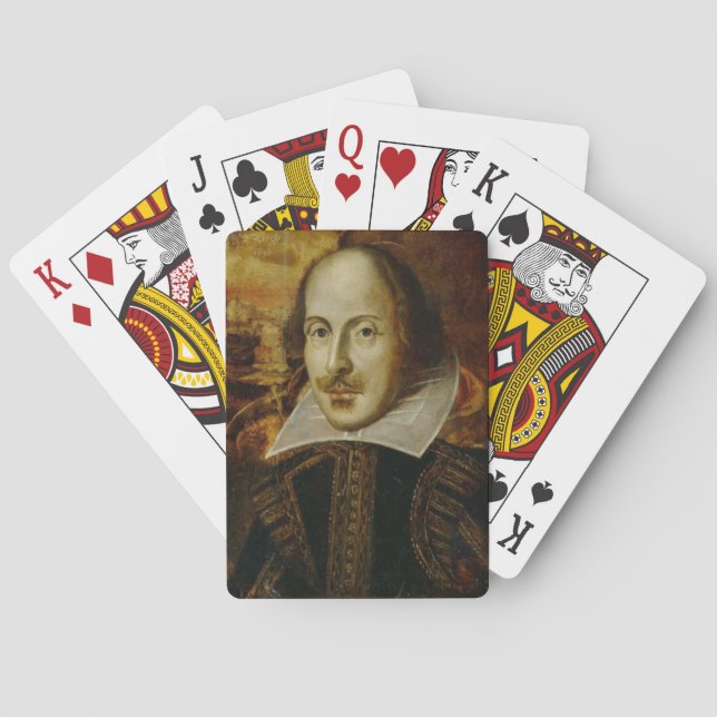 Jeu De Cartes William Shakespeare Jouer des cartes (dos)