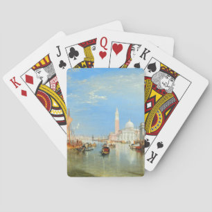 Jeu De Cartes William Turner - Venise, la Dogana et San Giorgio