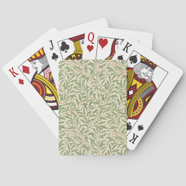 Jeu De Cartes Willow Bough (par William Morris) Jouer des cartes (dos)