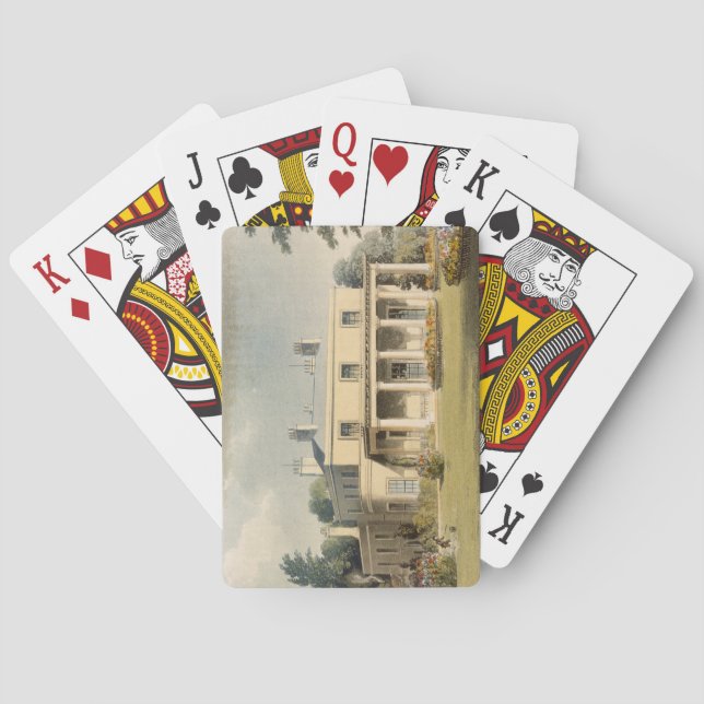 Jeu De Cartes Wimbledon Park, de 'R. Ackermann's (1764-1834) 'R (dos)