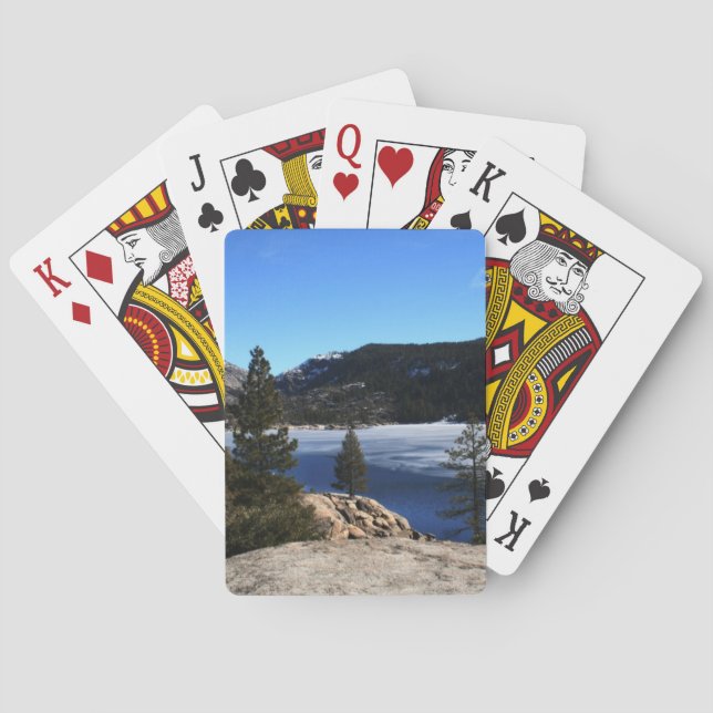 Jeu De Cartes Winter at Pinecrest Lake (dos)