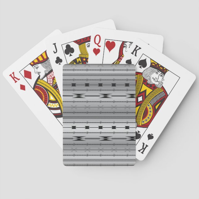 Jeu De Cartes Wires en acier (dos)