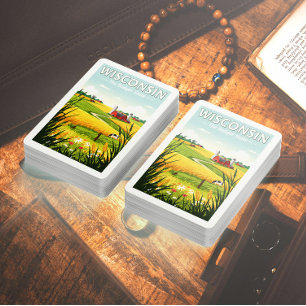 Jeu De Cartes Wisconsin vintage