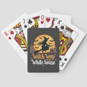 Jeu De Cartes Witch Way à la Maison Blanche