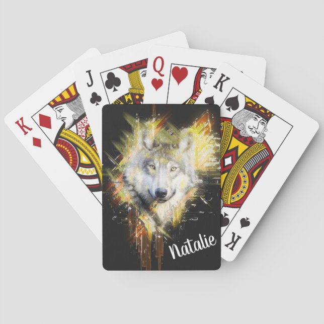 Jeu De Cartes Wolf (dos)