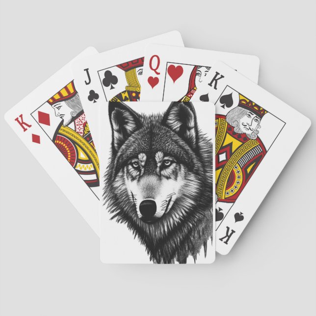 Jeu De Cartes Wolf (dos)