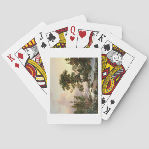 Jeu De Cartes Wolves in a Winter Landscape