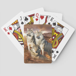Jeu De Cartes Wolves Trio Bicycle® Playing Cards