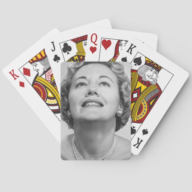 Jeu De Cartes Woman Looking (dos)
