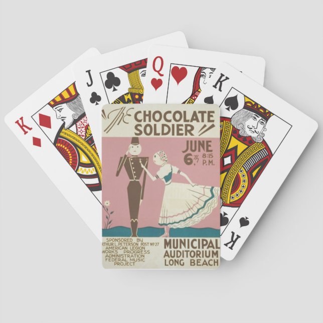Jeu De Cartes WPA - Théâtre (dos)