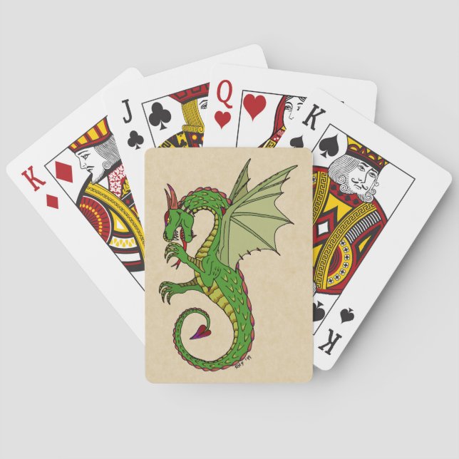 Jeu De Cartes Wyvern (dos)