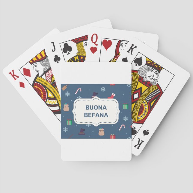 Jeu De Cartes xmas buona Befana (dos)