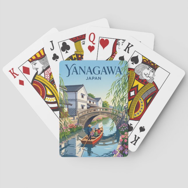 Jeu De Cartes Yanagawa Japon (dos)