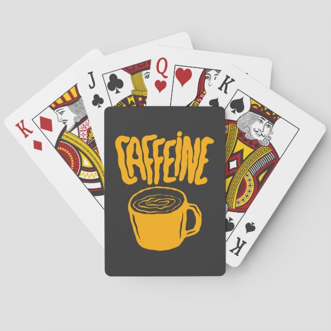 Jeu De Cartes Yellow Caffeine (dos)