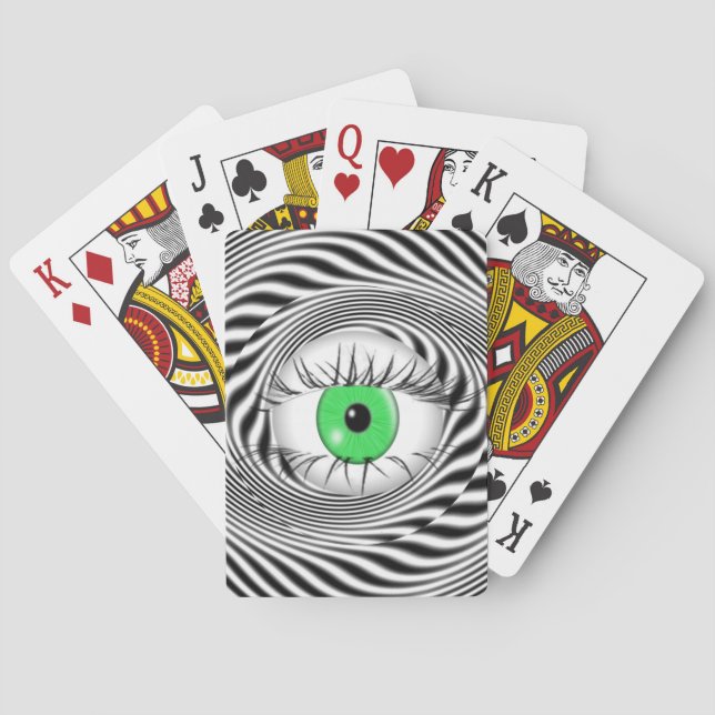 JEU DE CARTES YEUX HYPNOTIQUE - HYPNOTISTE (dos)