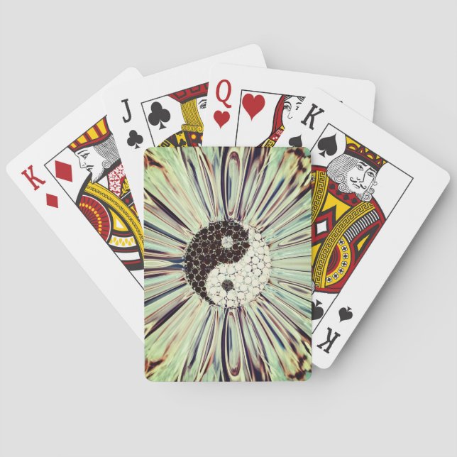 Jeu De Cartes Yin Yang Color Splash (dos)