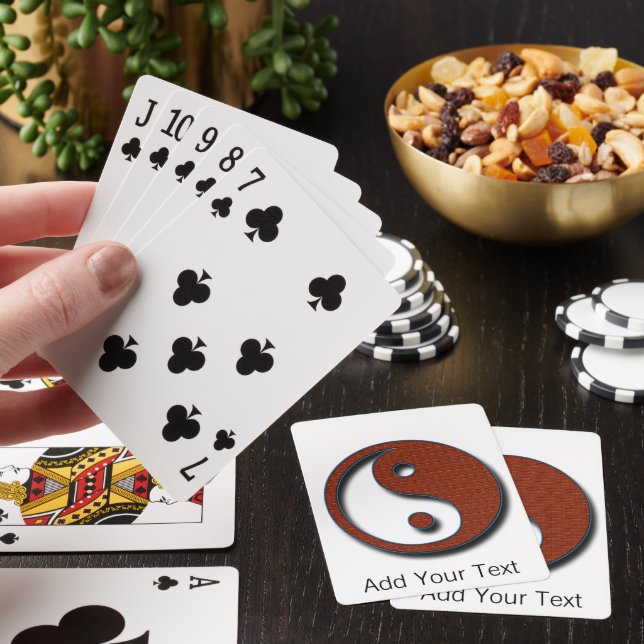 Jeu De Cartes Yin Yang par Shirley Taylor (In Situ)