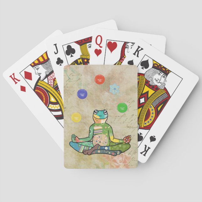 Jeu De Cartes yogafrosch (dos)