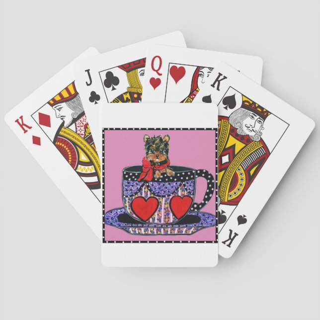 Jeu De Cartes Yorkie Poo (dos)