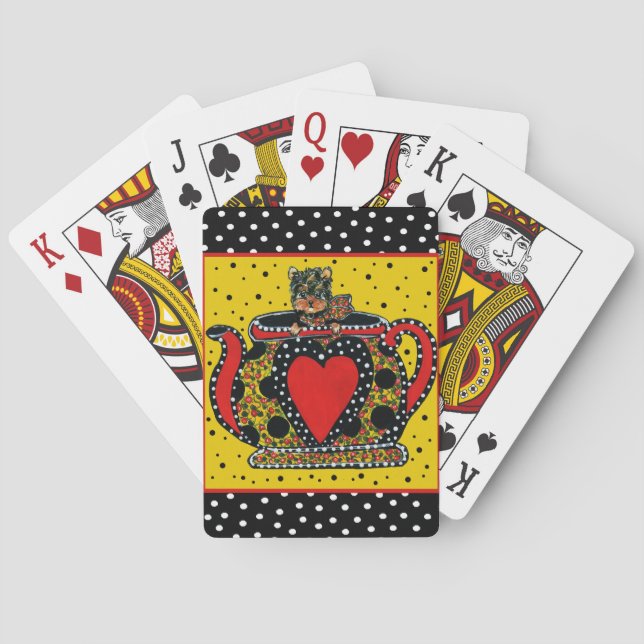Jeu De Cartes Yorkie Poo (dos)