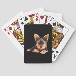 Jeu De Cartes Yorkshire terrier Yorkie Chien chiot