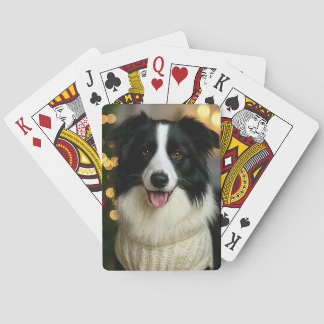 Jeu De Cartes Your Photo Customizable Playing Cards (dos)