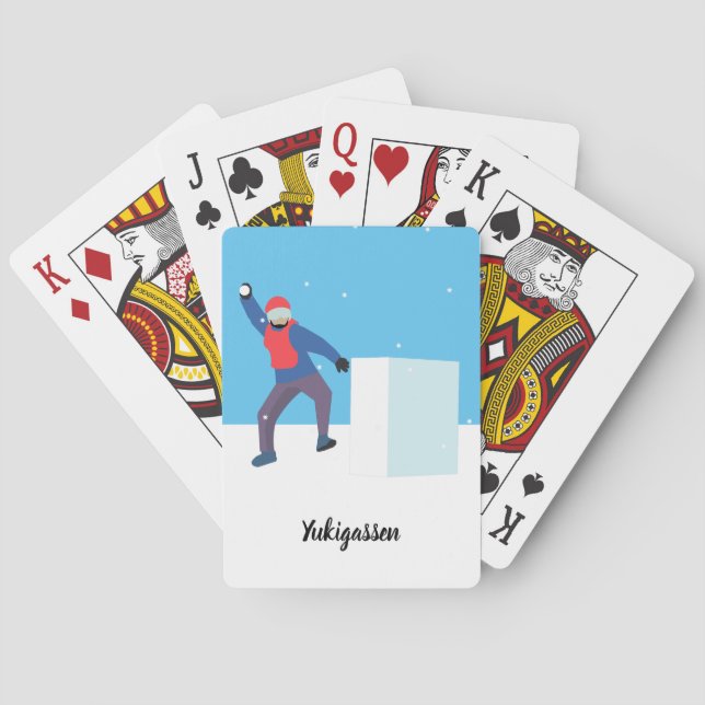 Jeu De Cartes Yukigassen (dos)