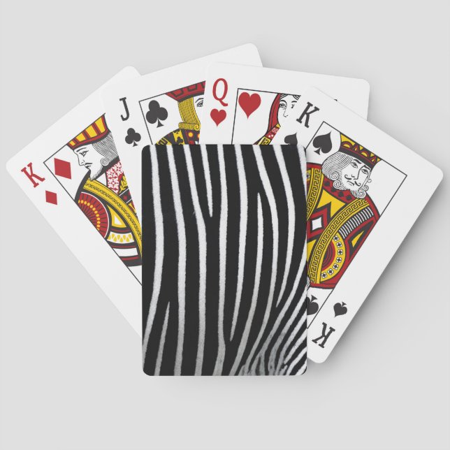 Jeu De Cartes Zebra Skin (dos)
