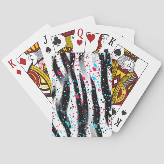 Jeu De Cartes Zèbre (dos)