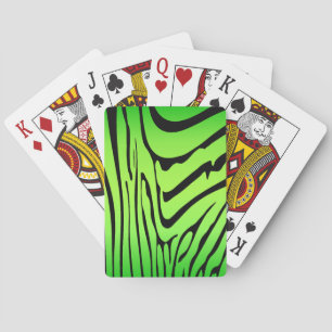 Jeu De Cartes Zesty Zebra Green